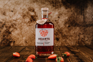 Hearts Staffordshire Strawberry Gin 42% abv