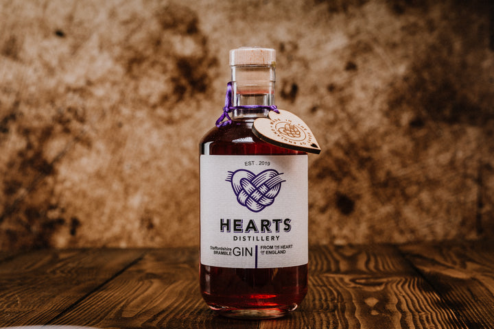 Hearts Staffordshire Bramble Gin 42% abv