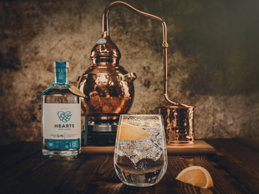 Hearts Classic London Dry Gin 42% abv