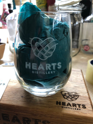 Hearts Gin Glass