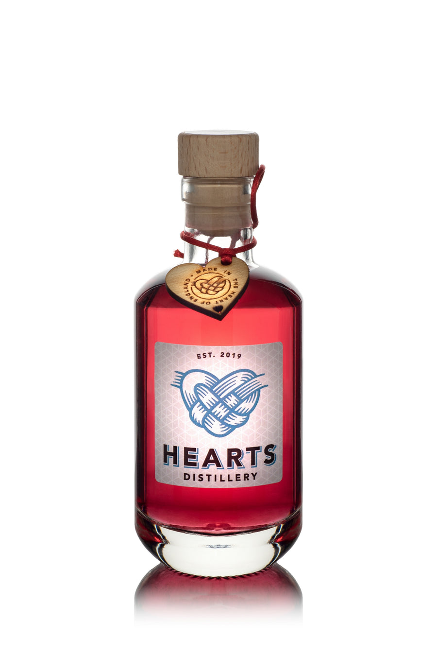 Mini Hearts Staffordshire Strawberry Gin 20 cl 42% abv